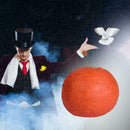 Rubber Simulation (Orange Disappear) - Magic Tricks Close-Up Satge Magic Pr Q4M8