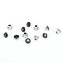 100pcs 4mm Scrapbook Eyelet Random Mixed Color Metal eyelets For DIY cloth ME