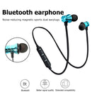 Neck Hanging Magnetic Bluetooth Headset Earplugs Wireless Sports Earphone