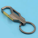 Carabiner Key Ring Alloy Metal Spring Locking Clip Chain Holder-Keys