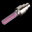Red 2x LED Lamp Flash Tyre Wheel Valve Cap Light For Car Bicycle Motorcycle A %a