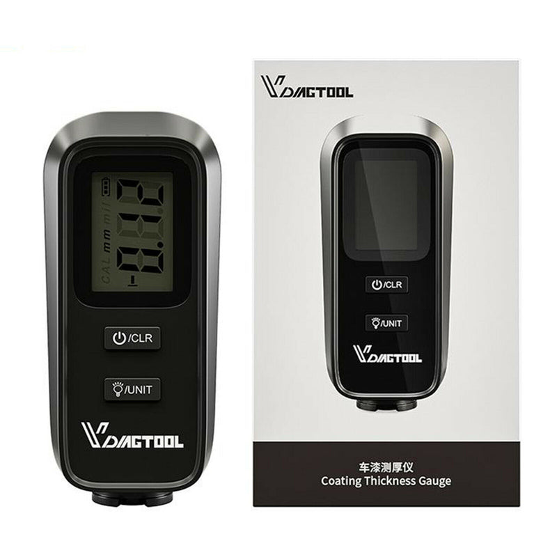 Portable Car LCD Digital Paint Thickness Gauge Meter Painting Measuring
