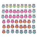Owl 2Hole Wooden Buttons DIY Decor Child Clothes Sewing Buttons ScrapbookingBX