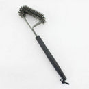 18" Barbecue BBQ Cleaning Grill Brush Cleaner Stainless Steel Wire Brush ADVGA