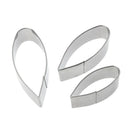 3pcs/set Gerbera Daisy Flower Petal Metal Fondant Cutters DIY Tools