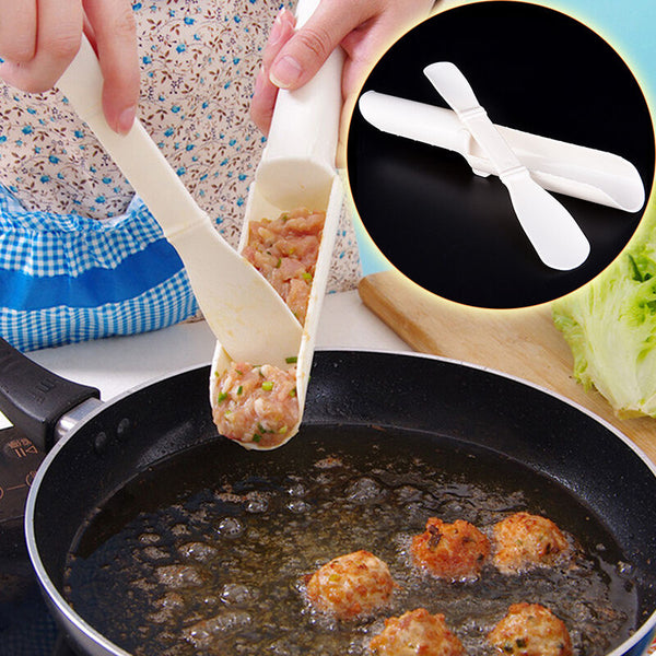 1 Set Hot Meatball Maker Kitchen Cooking Tool Pattie Fish Ball Burger Mold OZ