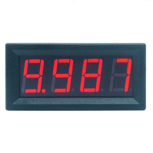 Mini LED Display 4 Bits 0-100V Voltmeter Panel Volt Voltage Meter (0.56inch