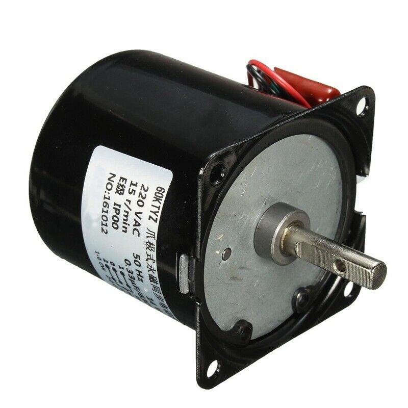 Synchronous Motor 15RPM 60KTYZ 220V 14W Permanent Magnet Synchronous Gear M K1E2