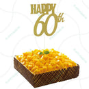 happy 60th cake toppers anniversary party supplies birthday party decoration 3C