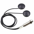21-INCHES Wire Length 1/4 Inch Output Jack 2 In 1 Piezo Pickup Disc Transdu G2O2