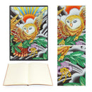 DIY Owl Special Shaped Diamond Painting 50 Page A5 Sketchbook Notebook Gift