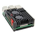 For Raspberry Pi 3B Aluminum Alloy Case, for Raspberry Pi Metal Case with D
