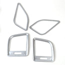 Chrome Air  Vent Trim Cover Outlet Trim 4pcs fit for Mazda CX-5 2012-15