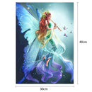 5D DIY Full Drill Diamond Painting Butterfly Beauty Cross Stitch Embroidery