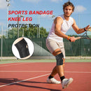 1pc Elastic Breathable Sports Running Knee Pad Support Safety Guard Strap