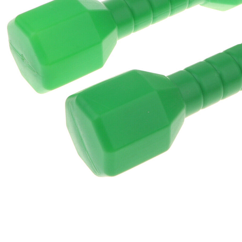 4 pcs Kids Plastic Dumbbells Sports Exercise Toys Green & Pink
