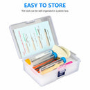 Needle Felting Starter Set Wool Felt Tools Mat DIY Hand Craft Making SupplyB Kw
