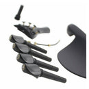 4/4 Violin Chin Rest Chinrest with Tuning Peg Tailpiece Fine Tuner Tailgut  R8O5