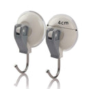 2 Pcs Extra Heavy Duty Lever Suction Cup Hooks Bathroom/kitchen Holder Sucker