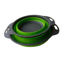 2 Collapsible Colander Foldable Kitchen Strainer For Fruits