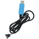 PL2303 TA USB TTL RS232 convert serial cable PL2303TA for raspberry pi usb BX
