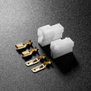 T-Type 2 Pin DC Power Connector Plug for VHF/UHF Kenwood Yaesu Icom Radio A