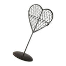 2Pcs Display Stand Iron Heart Shaped Stand Rack Holder for Air Plant Succulent