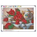5D DIY Teapoy Fruit Full Drill Diamond Painting Cross Stitch Embroidery Kit