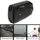 V7 2020 Car Radar Detector English Russian Human Voice Speed Alert (Black)