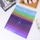 24X Assorted Colours A4 Plastic Document File Folder Pocket Wallet Envelope OZ