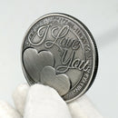 Lucky Love Coin I Love You Commemorative Coin, Collection Art Gifts Souvenir