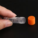 20pcs 1.8ml screw capsule bottles blending lab analyze centrifuge serum tubes0K