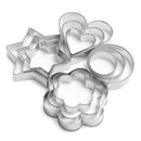12Pcs Stainless Steel Cookie Fondant Cake Biscuit Mold Mould Sugarcraft Cutte3C