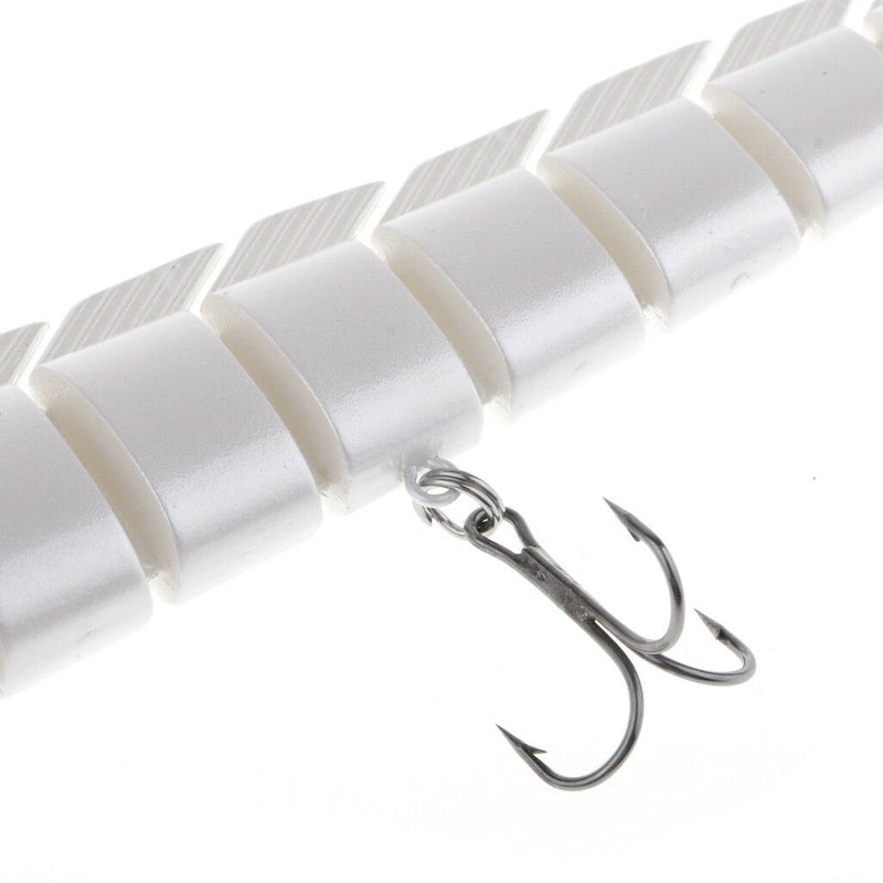 13 Section Jointed Eel Hairtail   Lure Hard Slow Sink Swimbait 9inch 46g