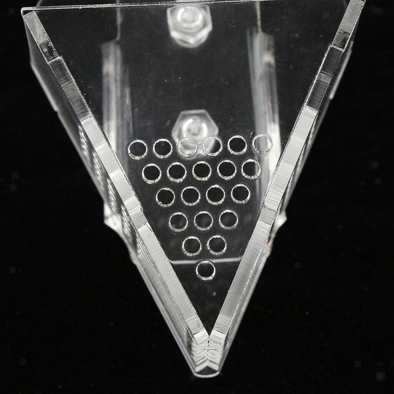 Aquarium Fish Tank Food Tary V Shape Funnel Design with Suction Cup for Fish