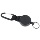 Heavy Duty Retractable Key Chain & Badge Reel Holder Carabiner ClipJ Gw