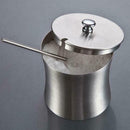 Stainless Steel Salt Pepper Bottle Cruet Condiment Sugar Jar Kitchen Tool