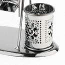Creative Artist Sit In A Swing Pen Holder Desktop Decor Home Craft Container