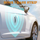 4pcs Car SUV Body Door Side Black Anti-Collision Protector Strips Decorative Bar