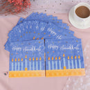 Disposable 20pcs Napkins Hanukkah Party Decorations Happy Birthday Chanuka- OZ