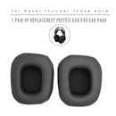 1 Pair Replacement Soft Protein Leather Ear Pads Cushions for Razer Tiamat