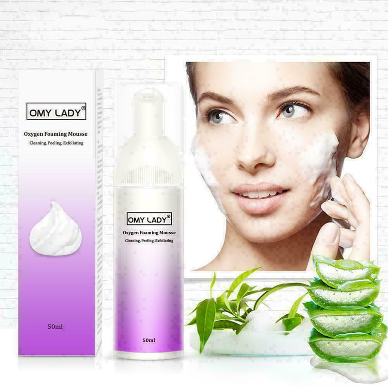 50ml Deep Cleansing Exfoliating Peeling Mousse Removal Scrub H0D8 Facial Ne W2R2