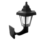 Solar Power LED Wall Light Sensor Garden Yard Path Way Lamp Outdoor Waterproof