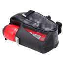 Portable Waterproof Bicycle Rear Seat Saddle Bag with Water Bottle Pocket
