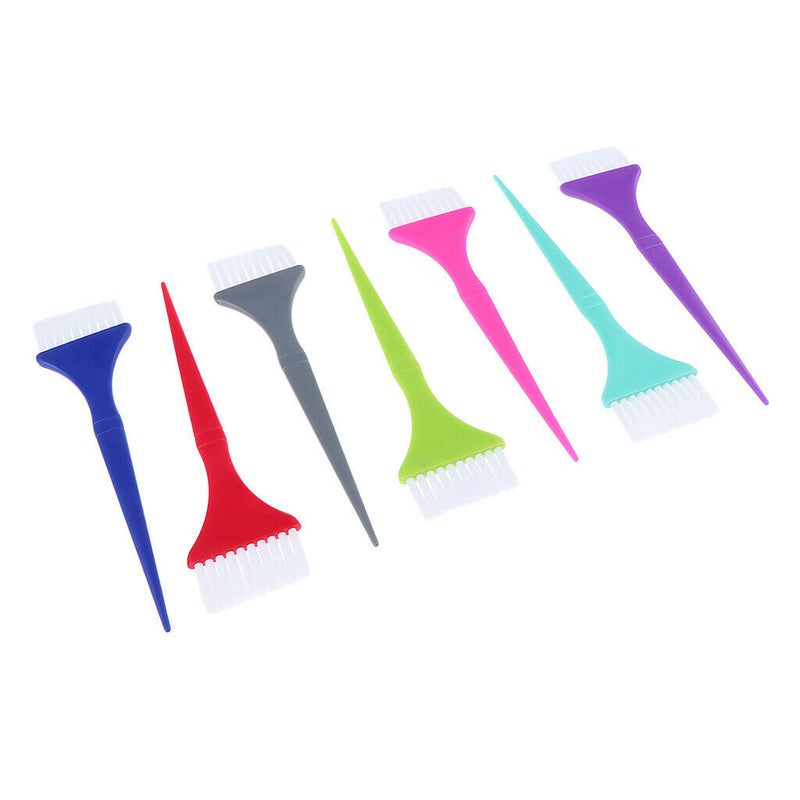 7pcs Salon Barber Hairdressing Hair Coloring Tool Dye Tinting Application Brush