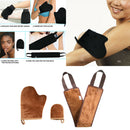 3PCS Double Sided Self Tanning Mitt Applicator Kit with Face Tan Mitt Glove