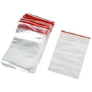 100 Pieces 9x13cm Transparent Plastic Storage Resealable Seal Bag F6I7