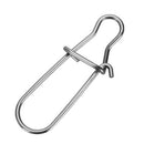 100pcs Fishing Nice Snap, Stainless Steel Fishing Lure Hook Connector Saltwater