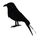 Artificial Feathered Crows Ravens DIY Birds Craft for Home Garden Lawn
