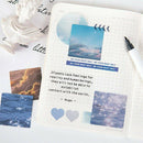 46x/Box Scenery Paper Stickers Stationery for Scrapbooking Diary Decoration